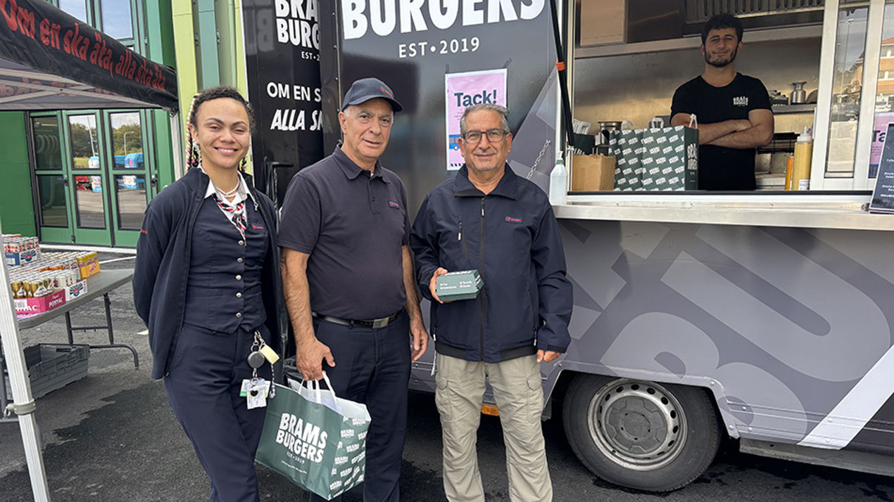 Vinnare av foodtruck-tävling